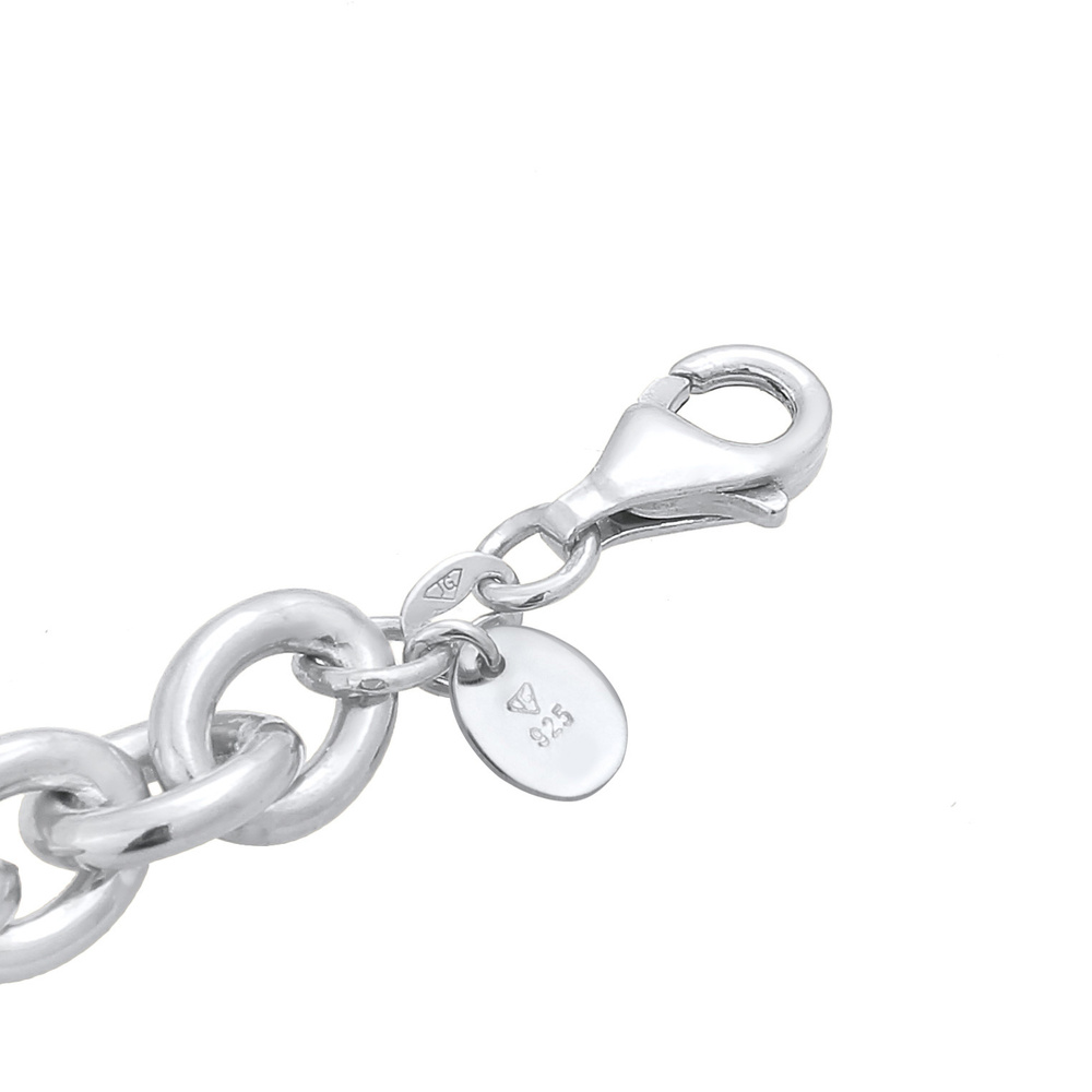 Elli PREMIUM Elli PREMIUM Bracelet Femmes Déclaration grossier élégant en argent sterling 925  Bracelet