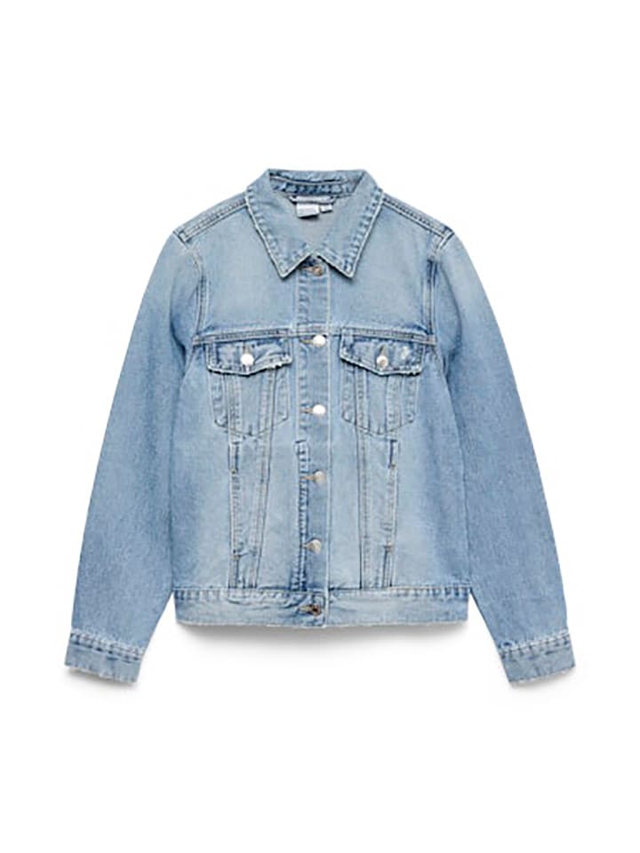 Vero Moda Jeansjacke in Hellblau günstig kaufen