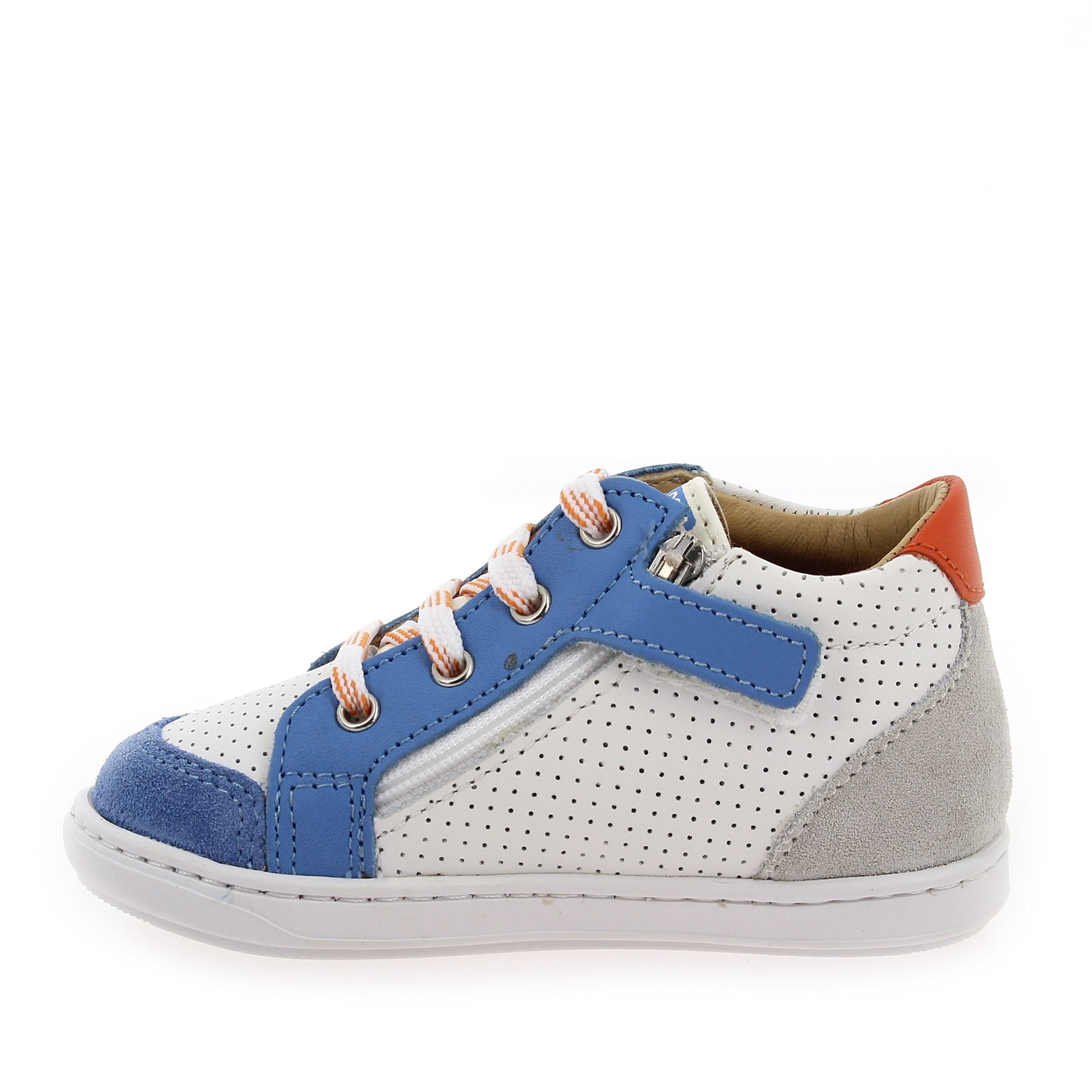 Shoopom  BOUBBA ZIP BO E24 - Blanc Bleu
