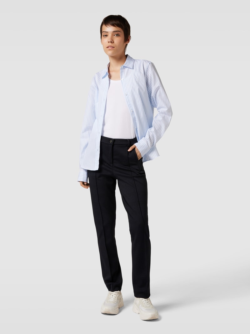 Super Slim Fit Hose mit Knopf- und Reißverschluss in marineblau