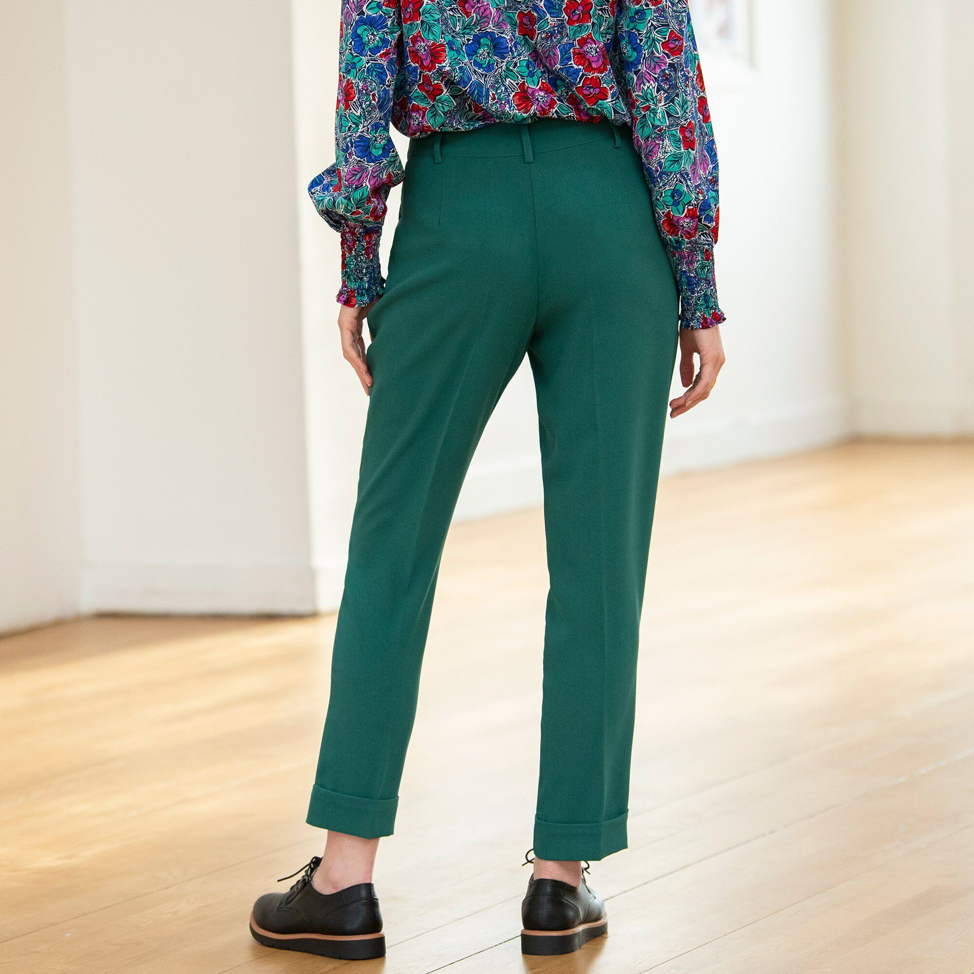 Pantalon 7/8ème fuselé fluide