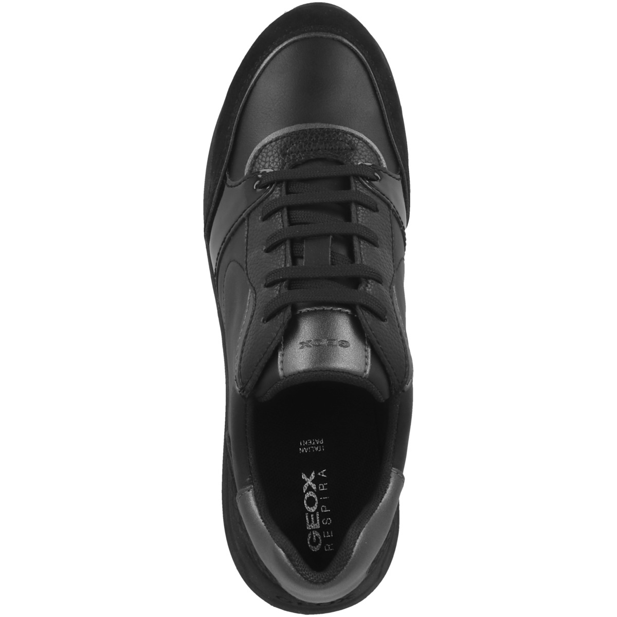 Geox D Bulmya A Sneaker Low schwarz