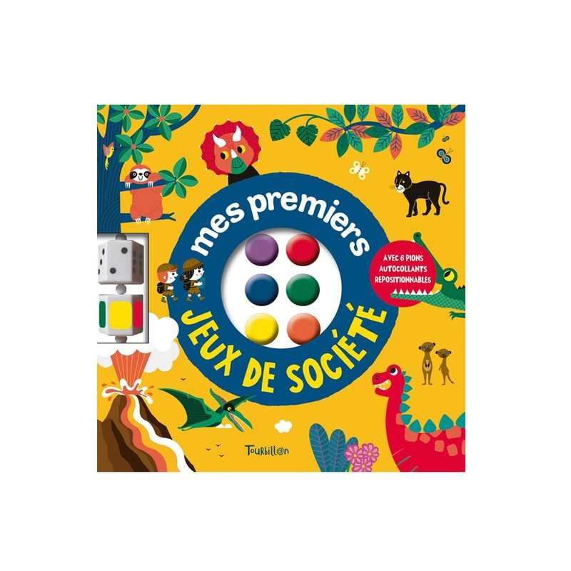 Livre Mes premiers jeux de société - Bayard Jeunesse