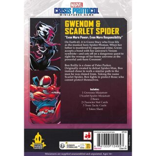 Marvel: Crisis Protocol – Gwenom & Scarlet Spider (Multilingual)