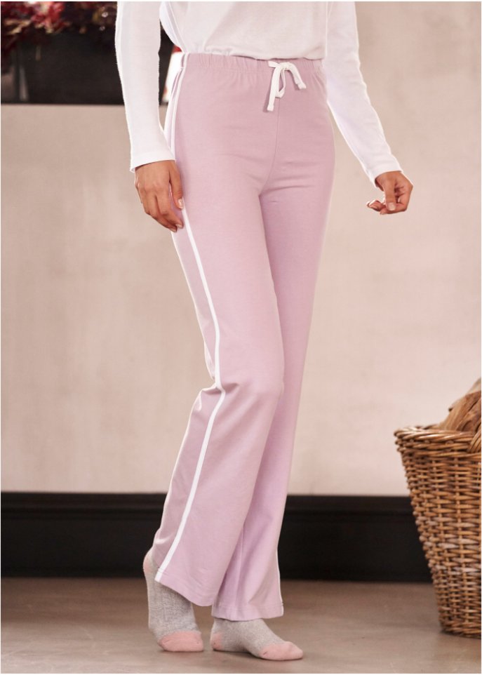 Shirthose aus Stretchmaterial im Doppelpack, gerade geschnitten