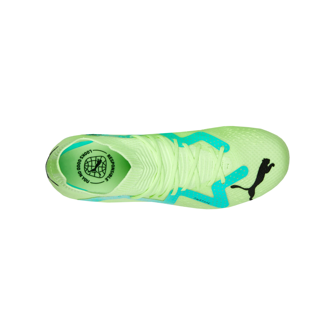 PUMA FUTURE Pro FG/AG Pursuit Jr Kids Gelb Grün Türkis F03