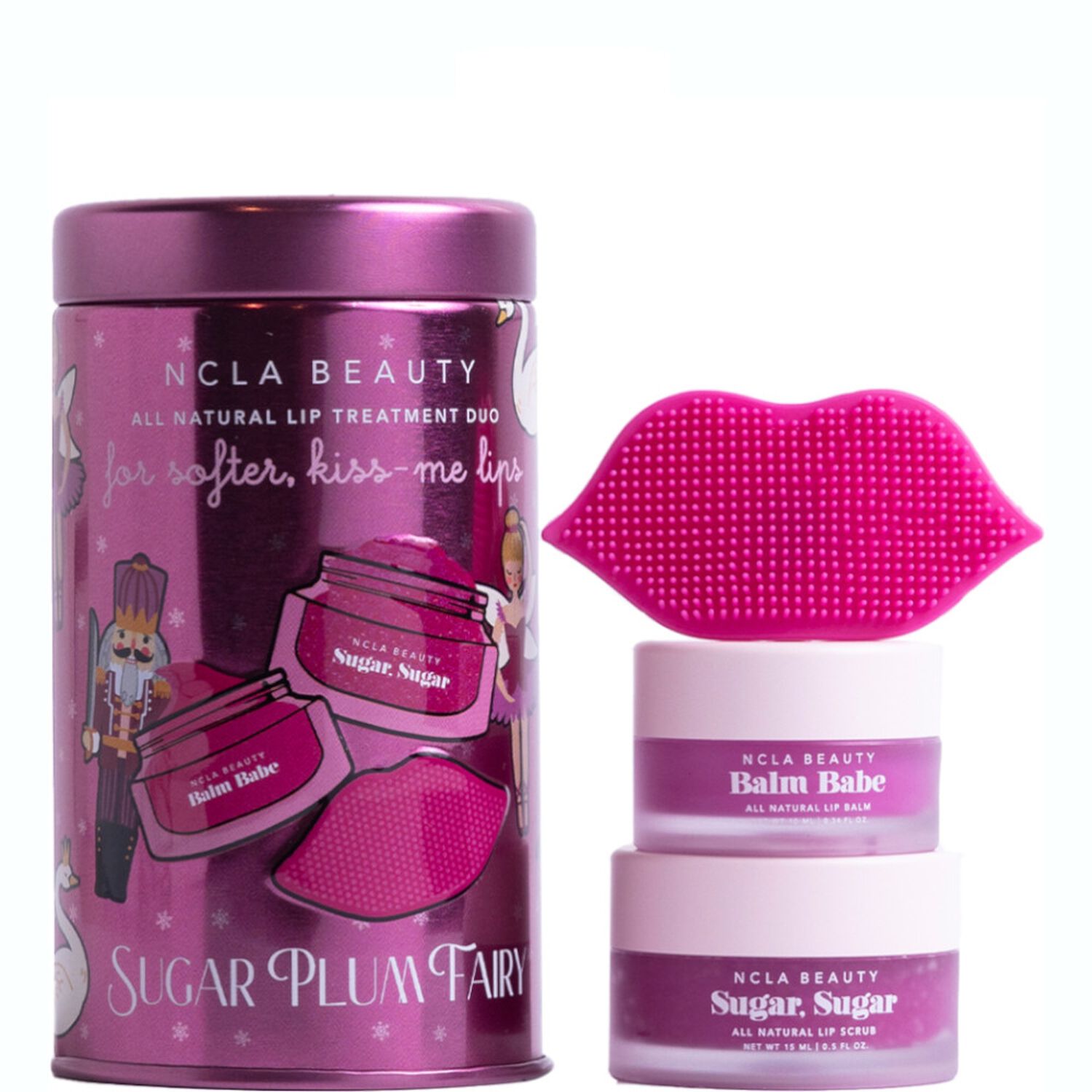 NCLA Beauty Sugar Plum Fairy Coffret Traitement des Lèvres Intense