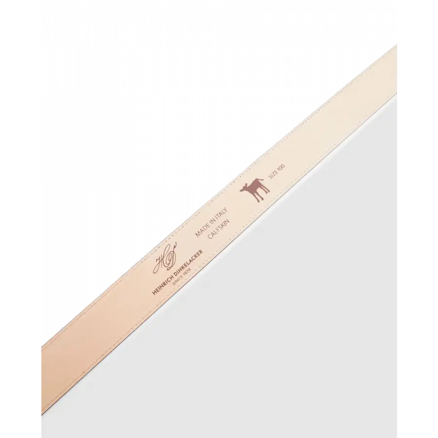 Heinrich Dinkelacker - Gürtel VAZUL PLAIN TC Kalbsleder - beige