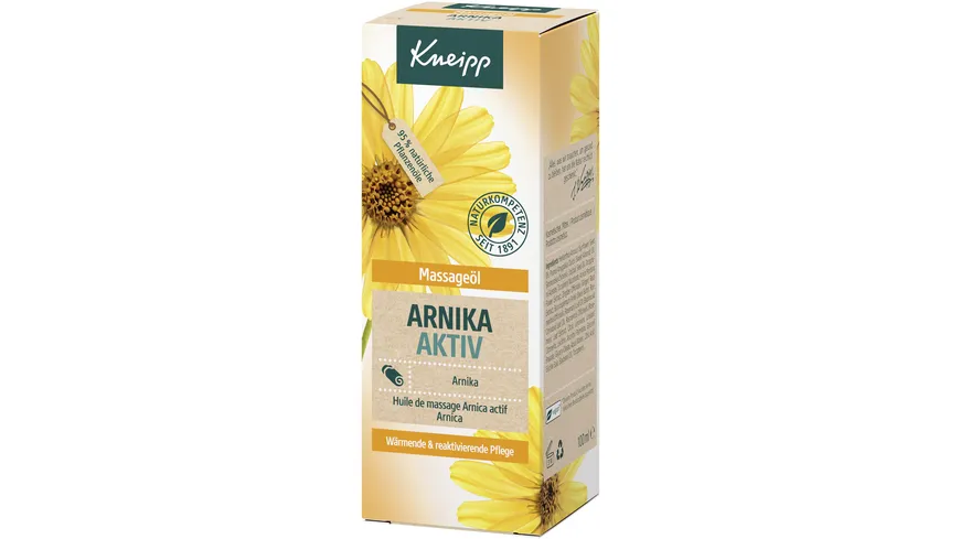 Kneipp Massageöl Arnika Aktiv 100 ml