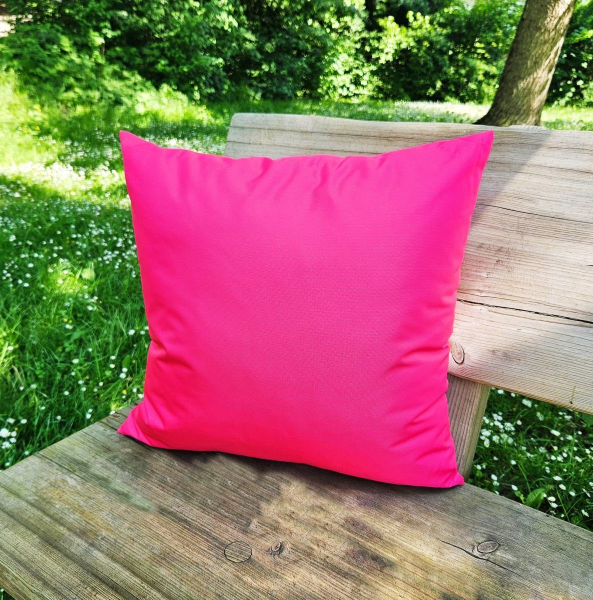 JACK Dekokissen JACK 50x50cm Outdoor Lounge Kissen inkl. XXL Füllung Sitzkissen, starke Füllung, Robust, Strapazierfähig, Wasserabweisend, Innen&Außen