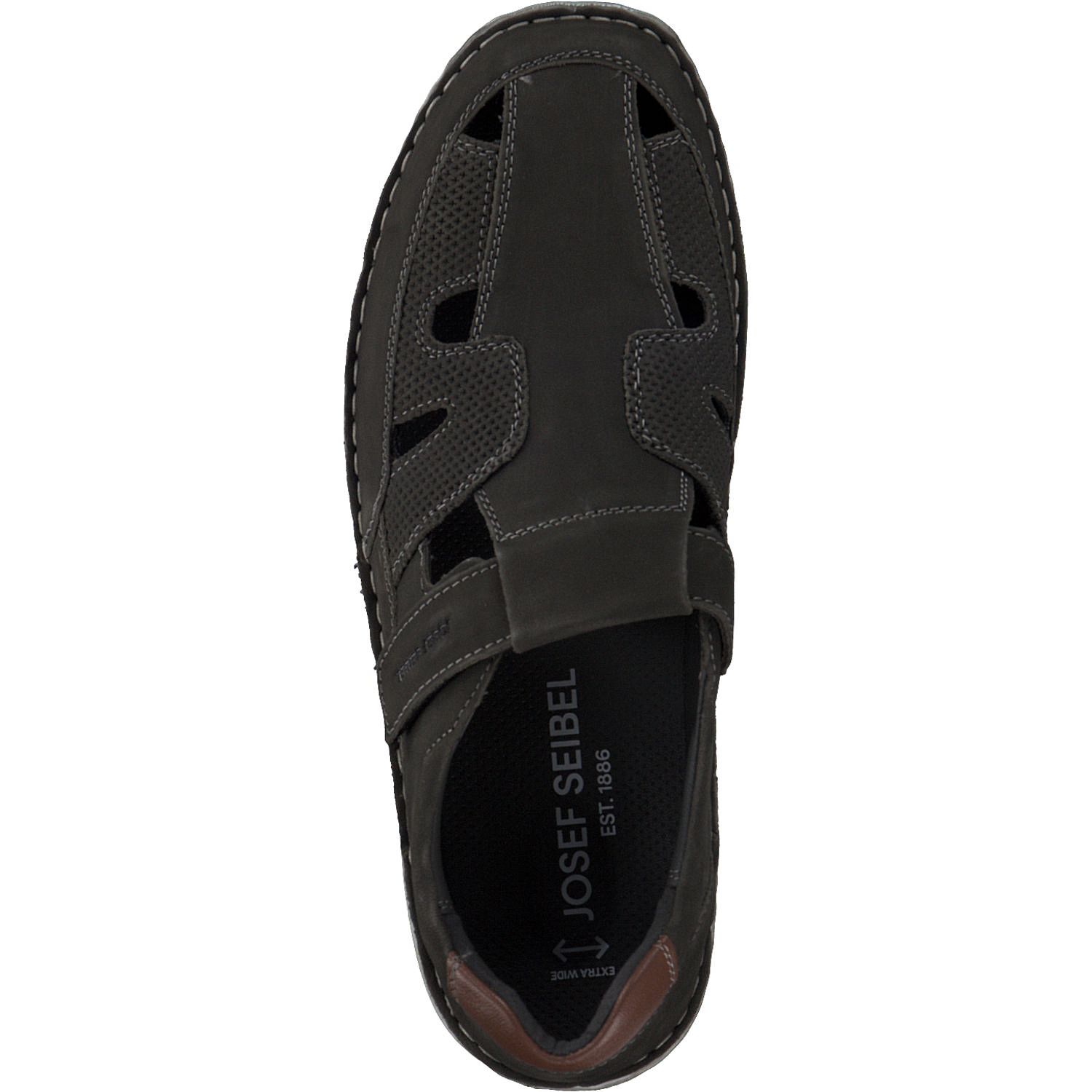 Josef Seibel Anvers 81 43635, Komfort-Sandalen, Herren, TANNE