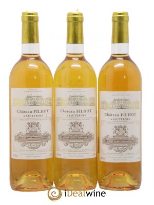 Château Filhot 2ème Grand Cru Classé  1997 - Lot de 3 Bouteilles