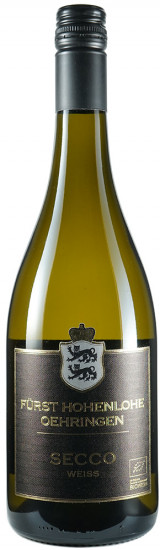 2021 Secco Weiss (Perlwein mit zugesetzter Kohlensäure) trocken Bio - Weingut Fürst Hohenlohe-Oehringen
