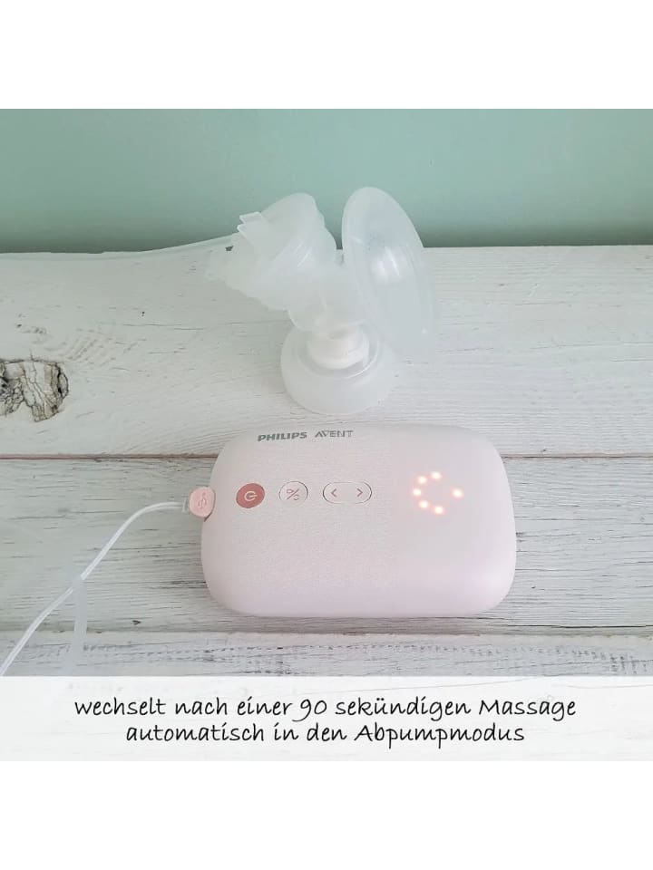 Philips Avent Elektrische Milchpumpe Natural Motion SCF395/31   in rosa günstig kaufen onesize