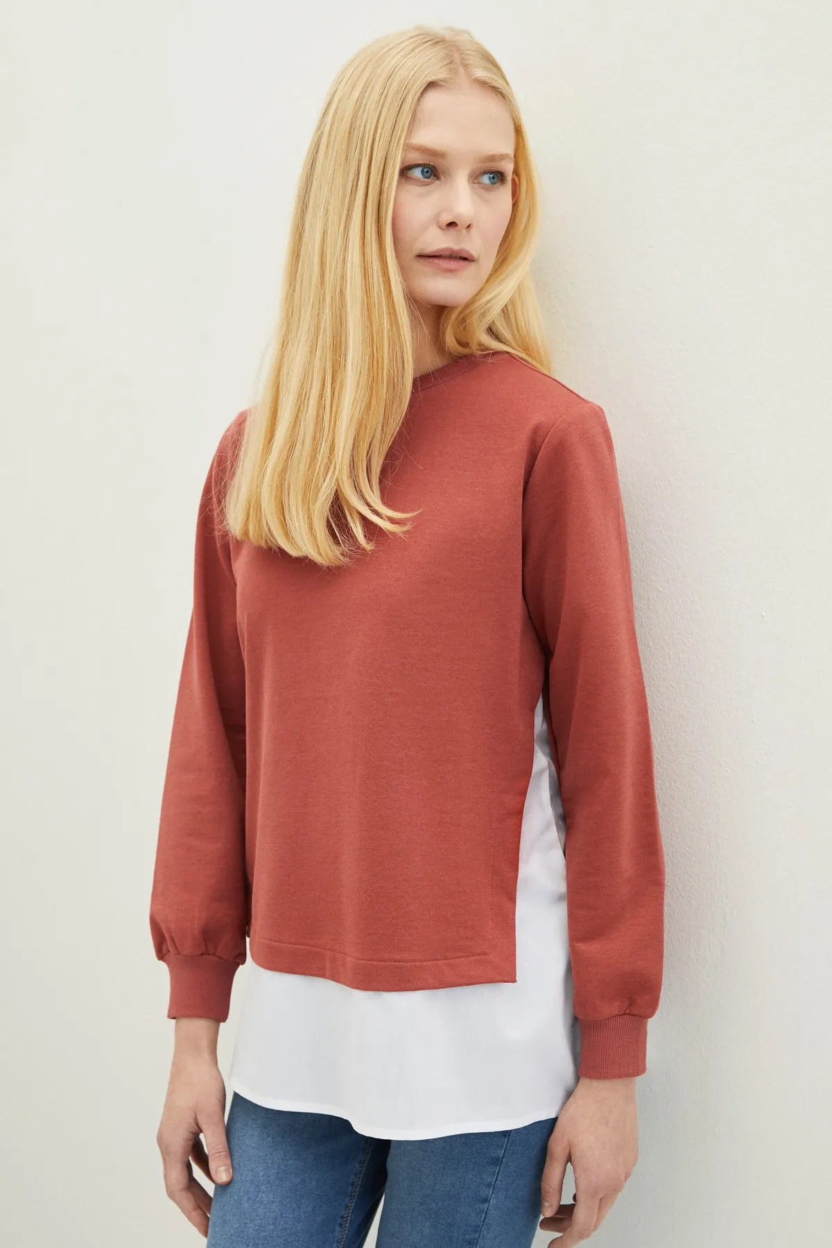 LC Waikiki  Sweatshirt - Rot - Regular Fit
