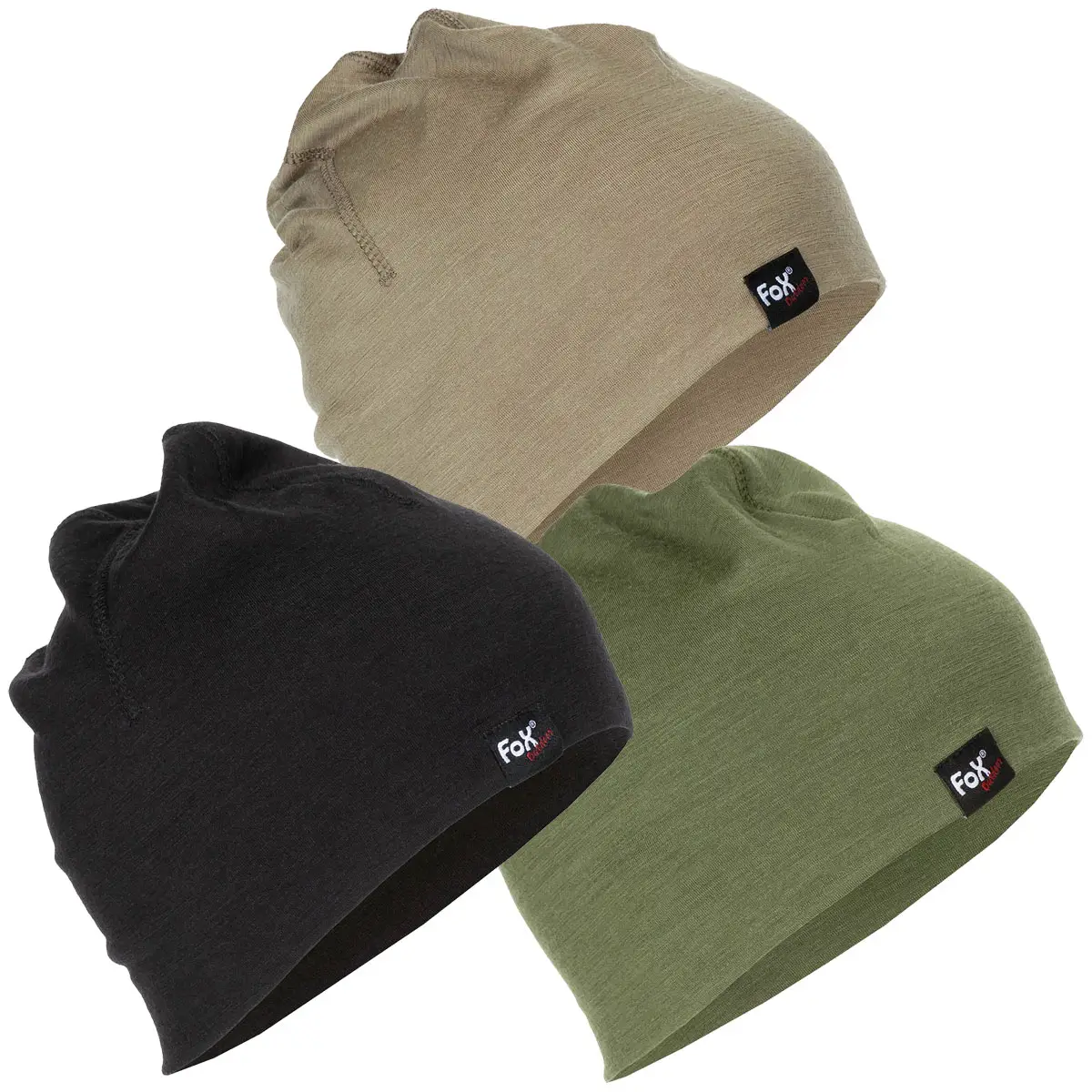 Beanie Lite Merino versch. Farben