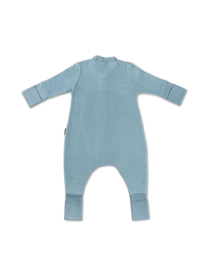 Hofbrucker Baby Schlafsack mit Beinen in Taubenblau günstig kaufen 62/68