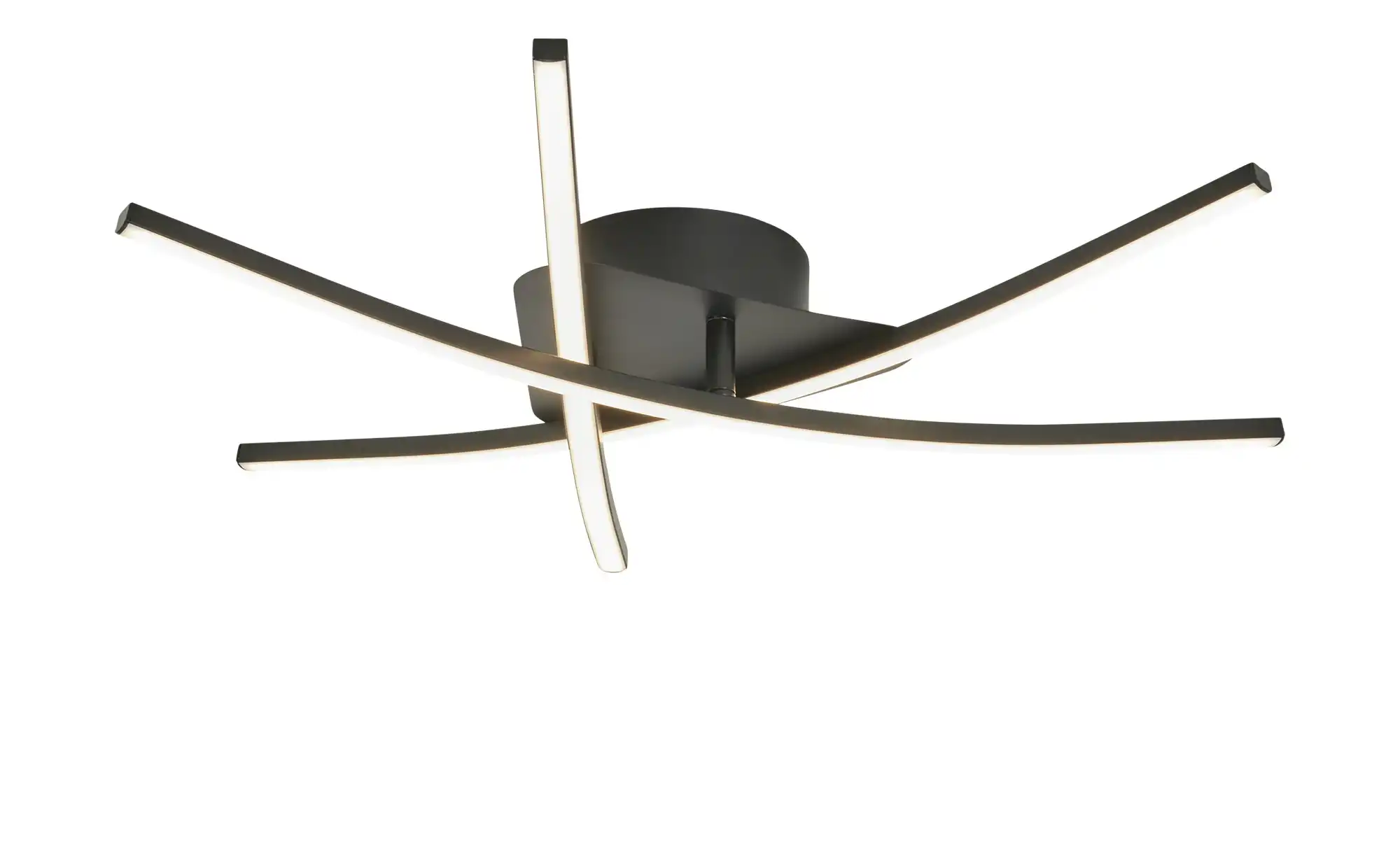 KHG LED-Deckenleuchte, 3-flammig, schwarz