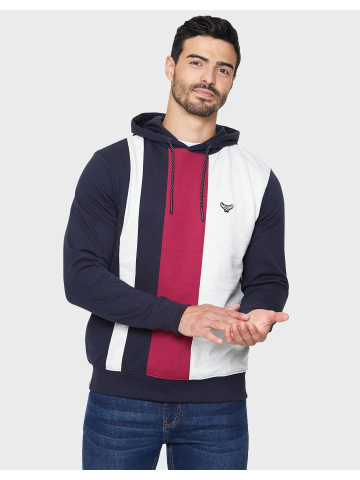 Threadbare Kapuzenpullover Lazio in Blau günstig kaufen