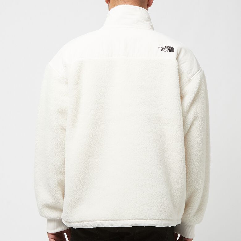 The North Face Platte High Pile Fleece 1/4 Zip gardenia/white