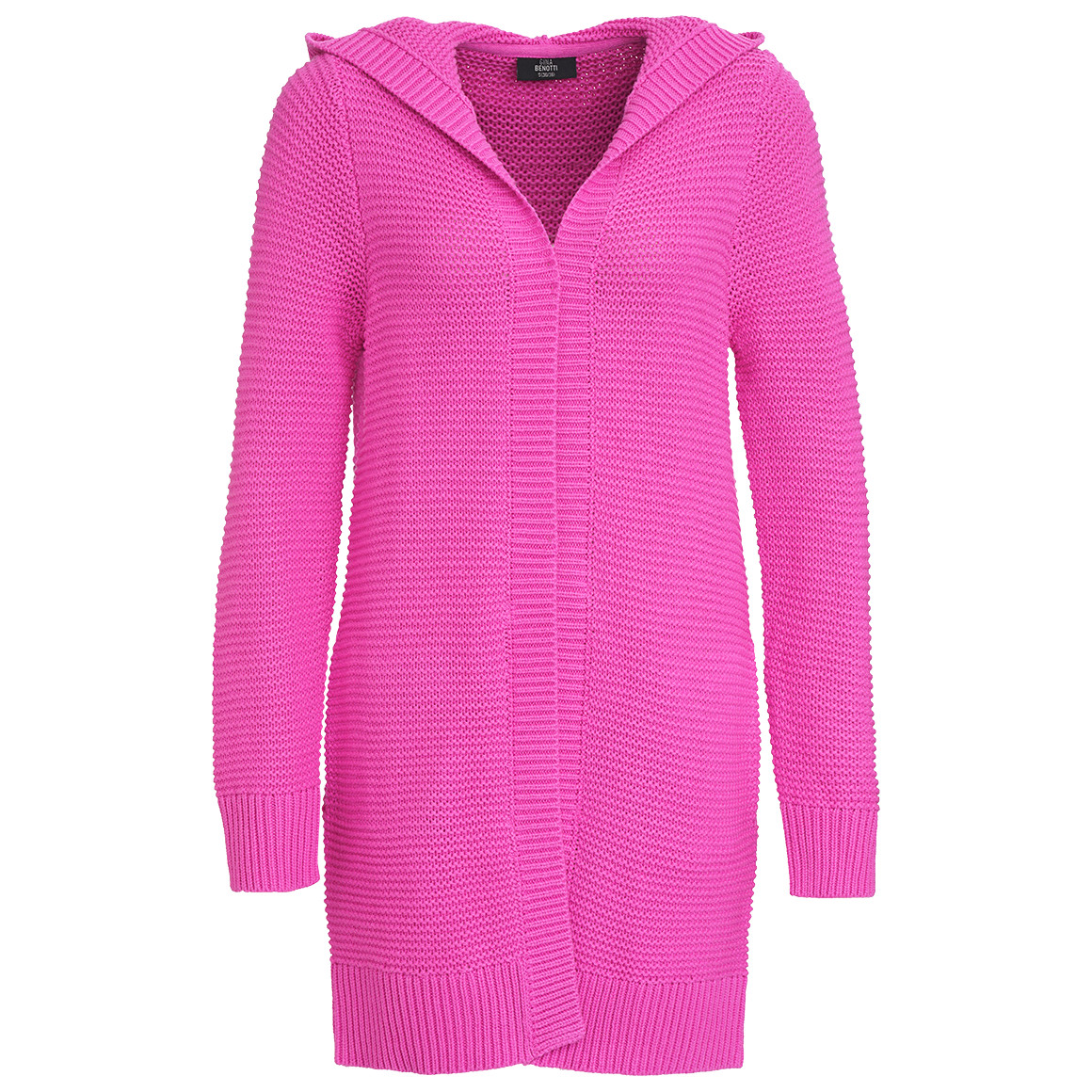 Damen Strickjacke mit Kapuze