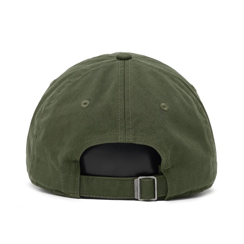 NIKE Club Cap Unstructured Futura Wash L cargo khaki/white