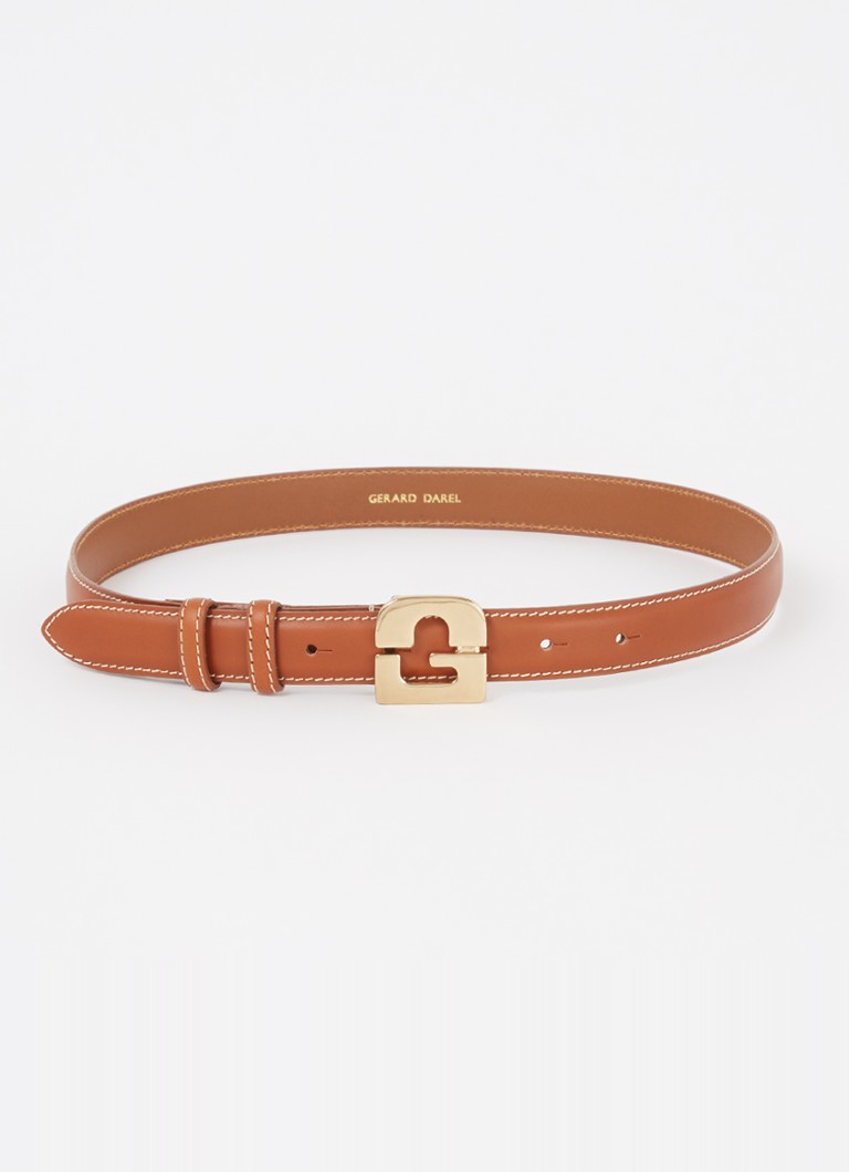 Curea Gerard Darel Lauren din piele cu logo