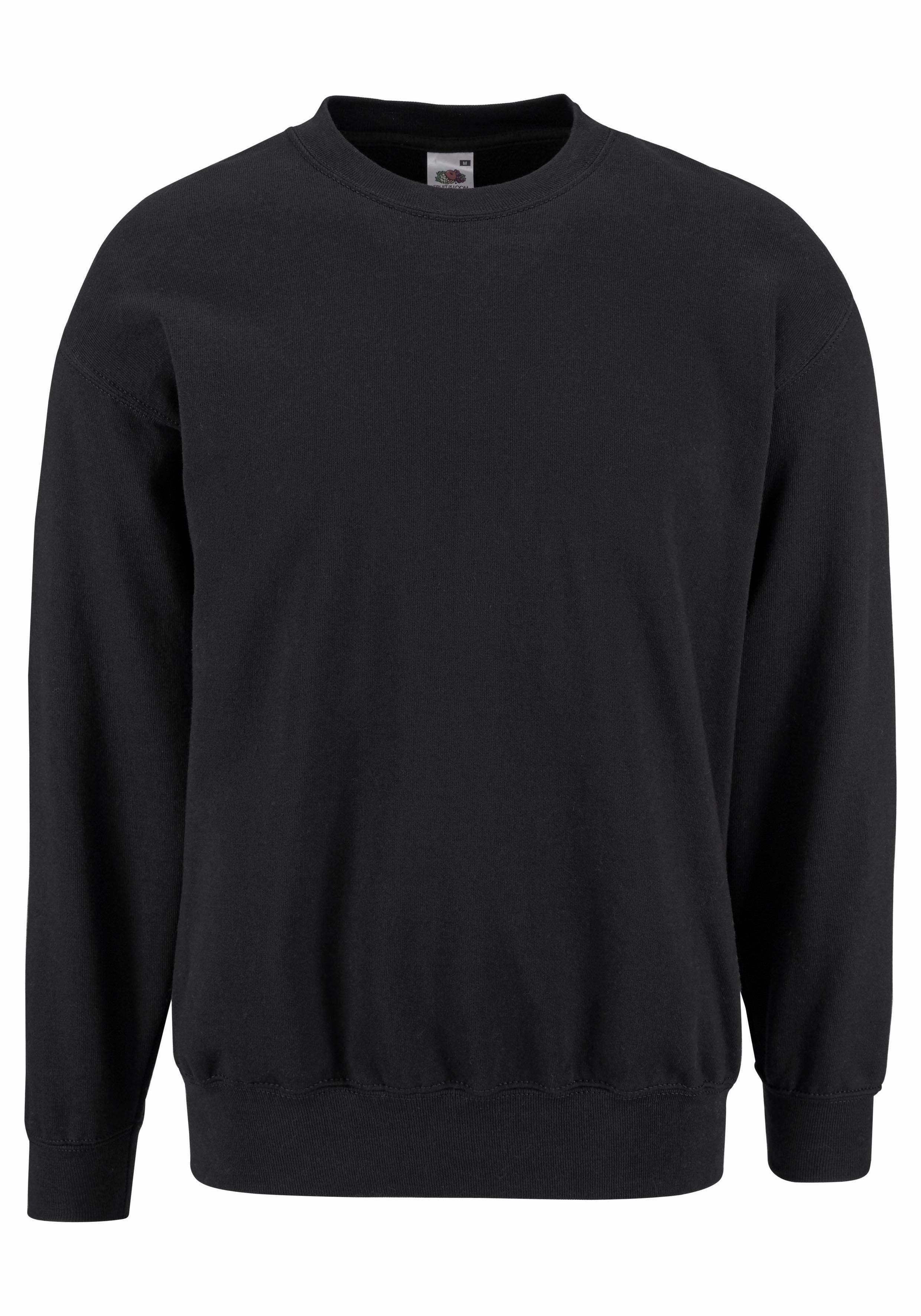 Fruit of the Loom Sweatshirt im unifarbenen Design