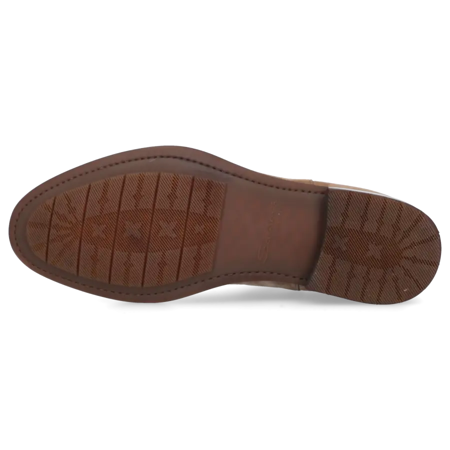 Santoni - Chelsea Boots 17838 Nubukleder - braun