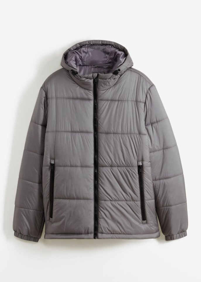 Steppjacke mit Kapuze