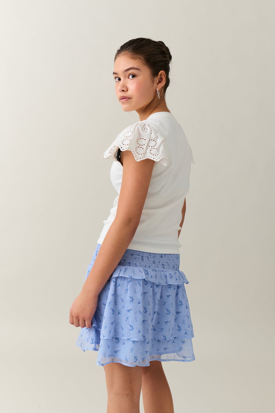 Y frill skirt