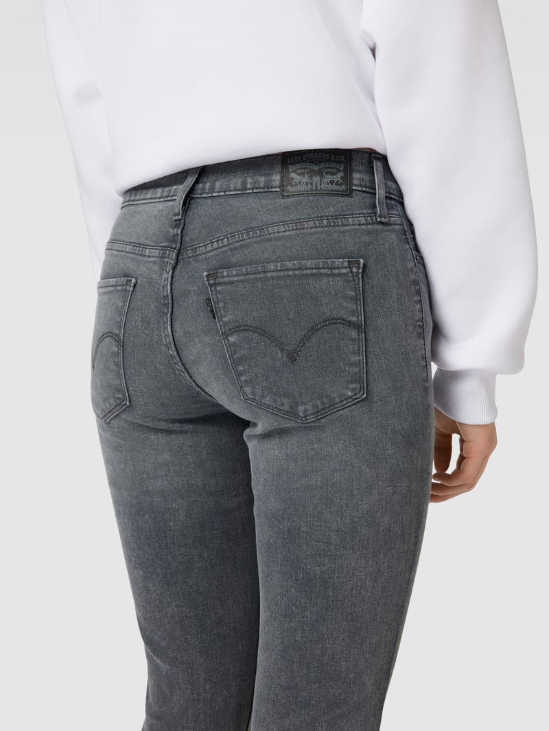 Shaping Skinny Jeans im 5-Pocket-Design Modell '311™' in silber