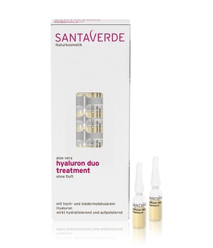 SANTAVERDE classic hyaluron duo treatment ohne Duft Ampullen 10 ml
