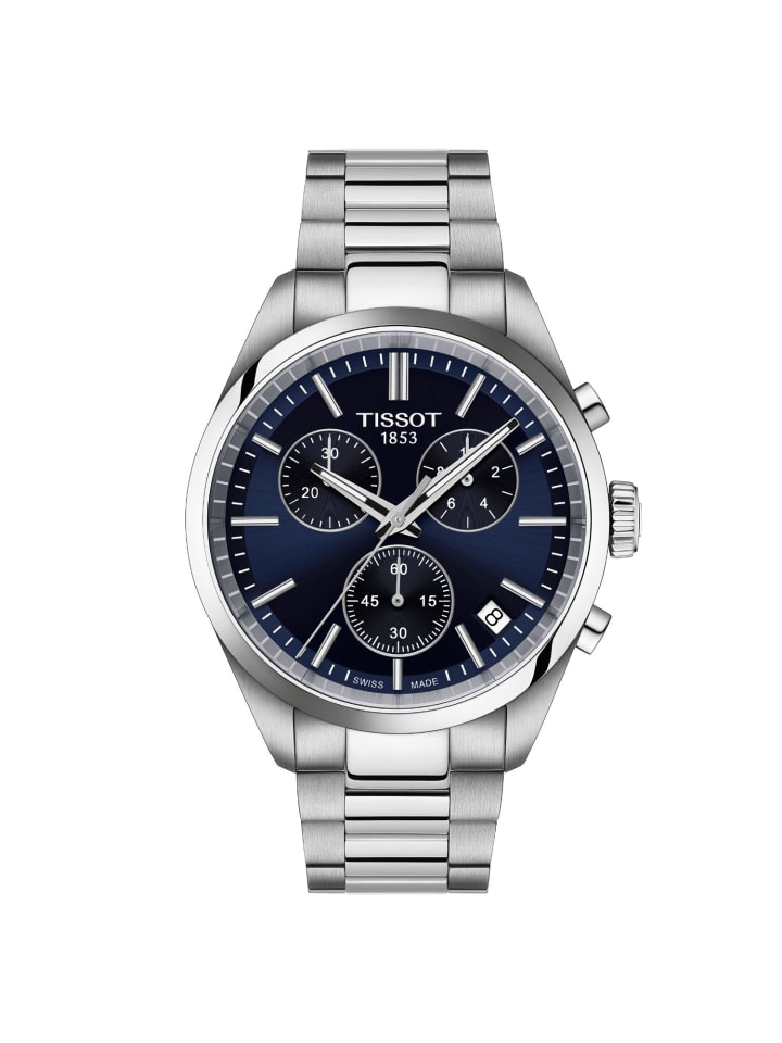 Tissot Herrenarmbanduhr Quartz Edelstahl 40 mm günstig kaufen onesize