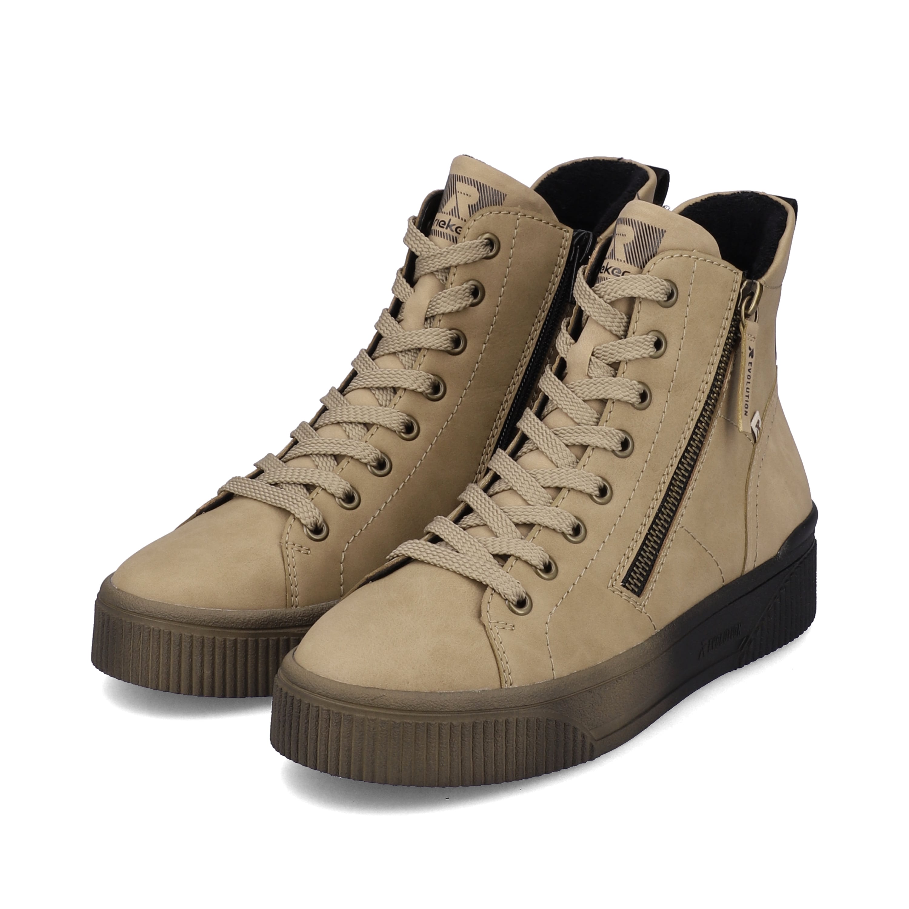 Rieker Damen Sneaker High cinnamon
