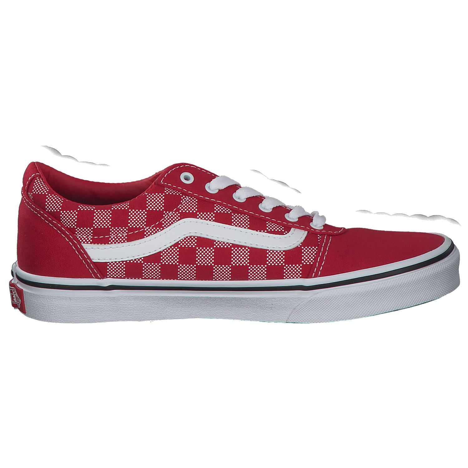 Vans Ward VN0A38J9, Sneakers Low, Kinder, Rot