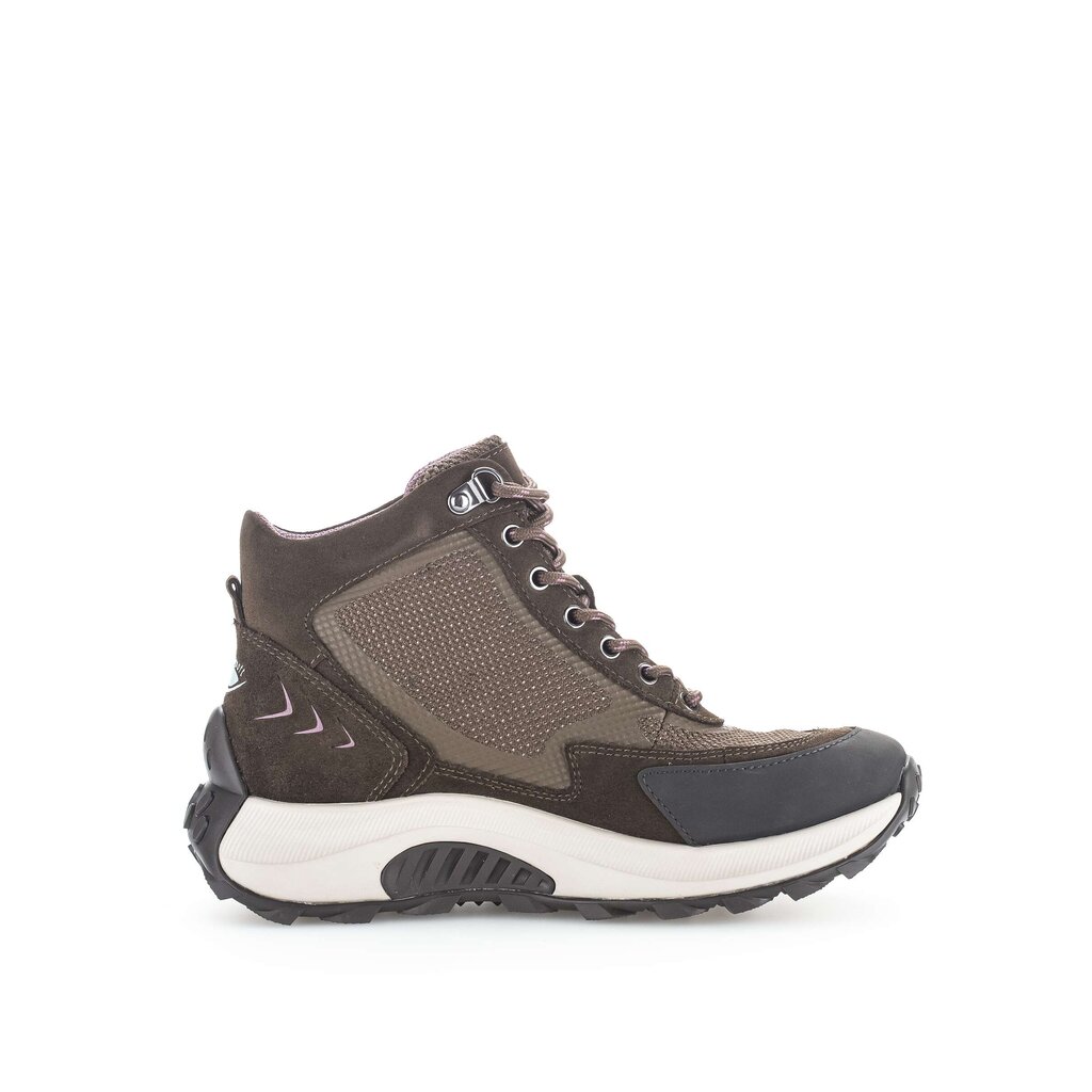 rollingsoft Schnürstiefelette braun
