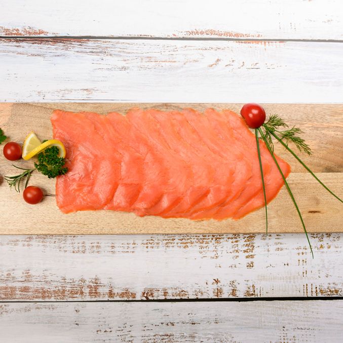 Geräucherter Coho Silberlachs 500g