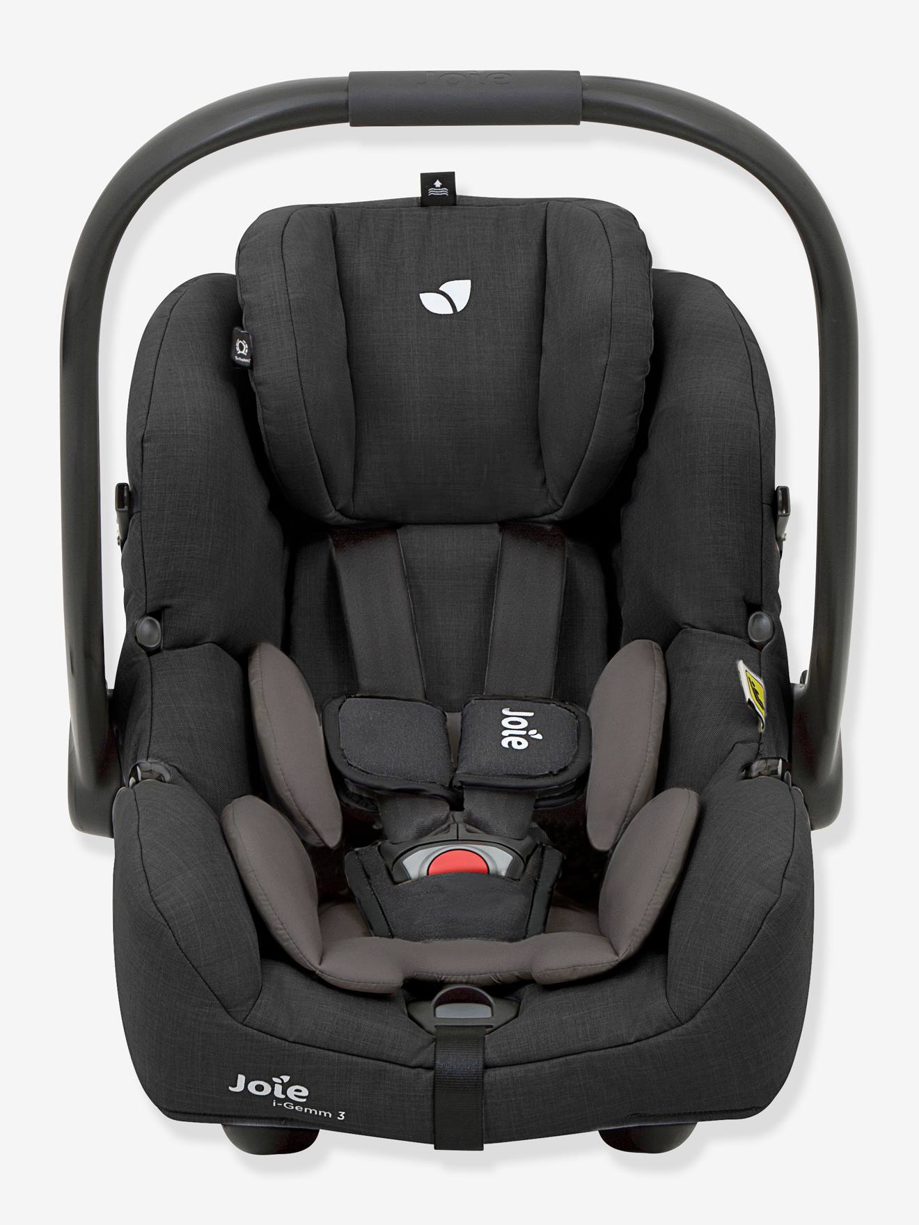 Siège-auto coque JOIE i-Gemm 3 i-Size 40 à 85 cm, équivalence groupe 0+ taupe chiné (pebble)