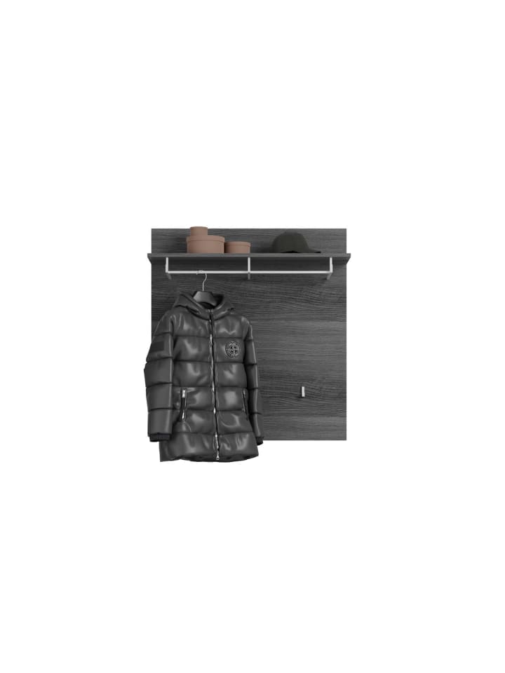 ebuy24 Garderobenaufstellung Scout Grau 195 x 40 cm günstig kaufen onesize