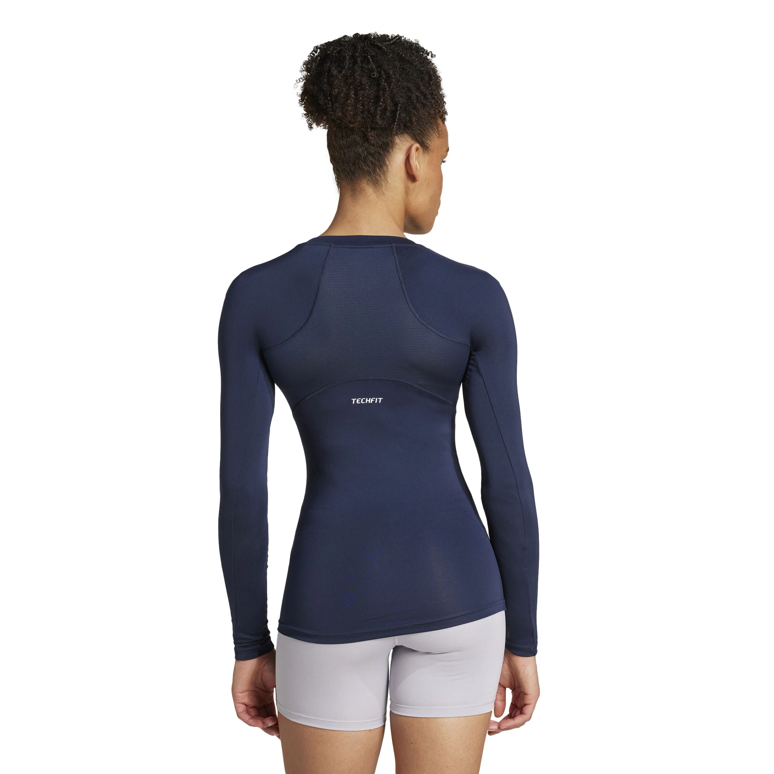 Tech-Fit Longsleeve Damen - Dunkelblau