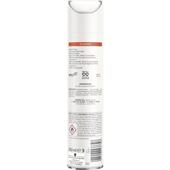 Classic Haarspray (Halt 2)