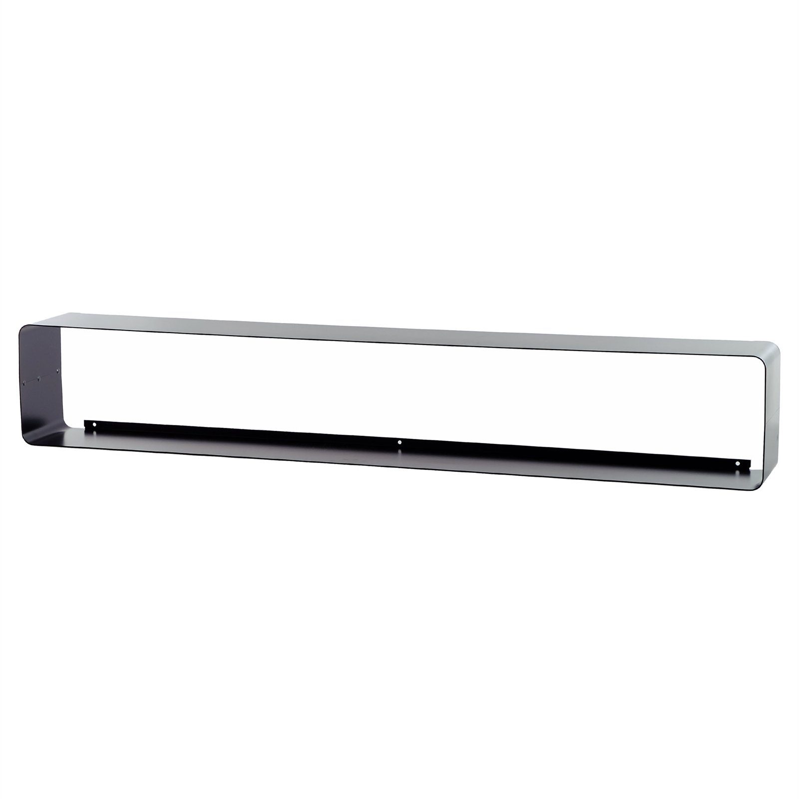 DESIGN DELIGHTS CD-Regal DESIGN DVD WANDREGAL CUBE L, 120cm Metall Retro Regal für ca. 110DVDs
