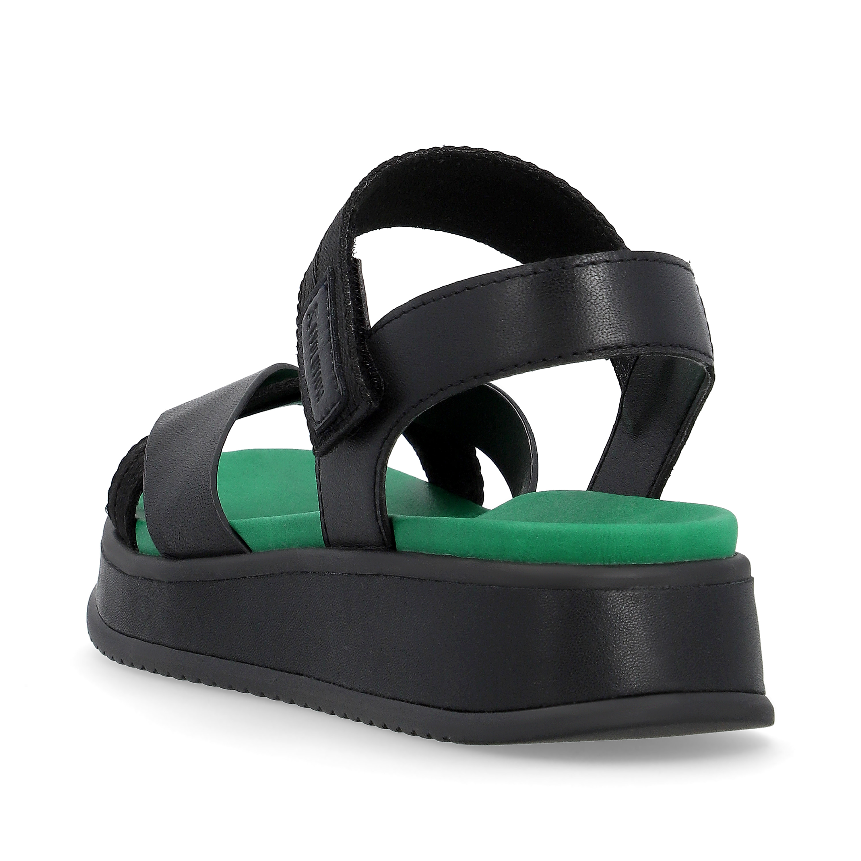 Rieker Damen Riemchensandalen night black