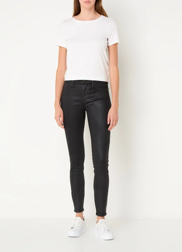 Blugi skinny 7 For All Mankind Live cu strălucire
