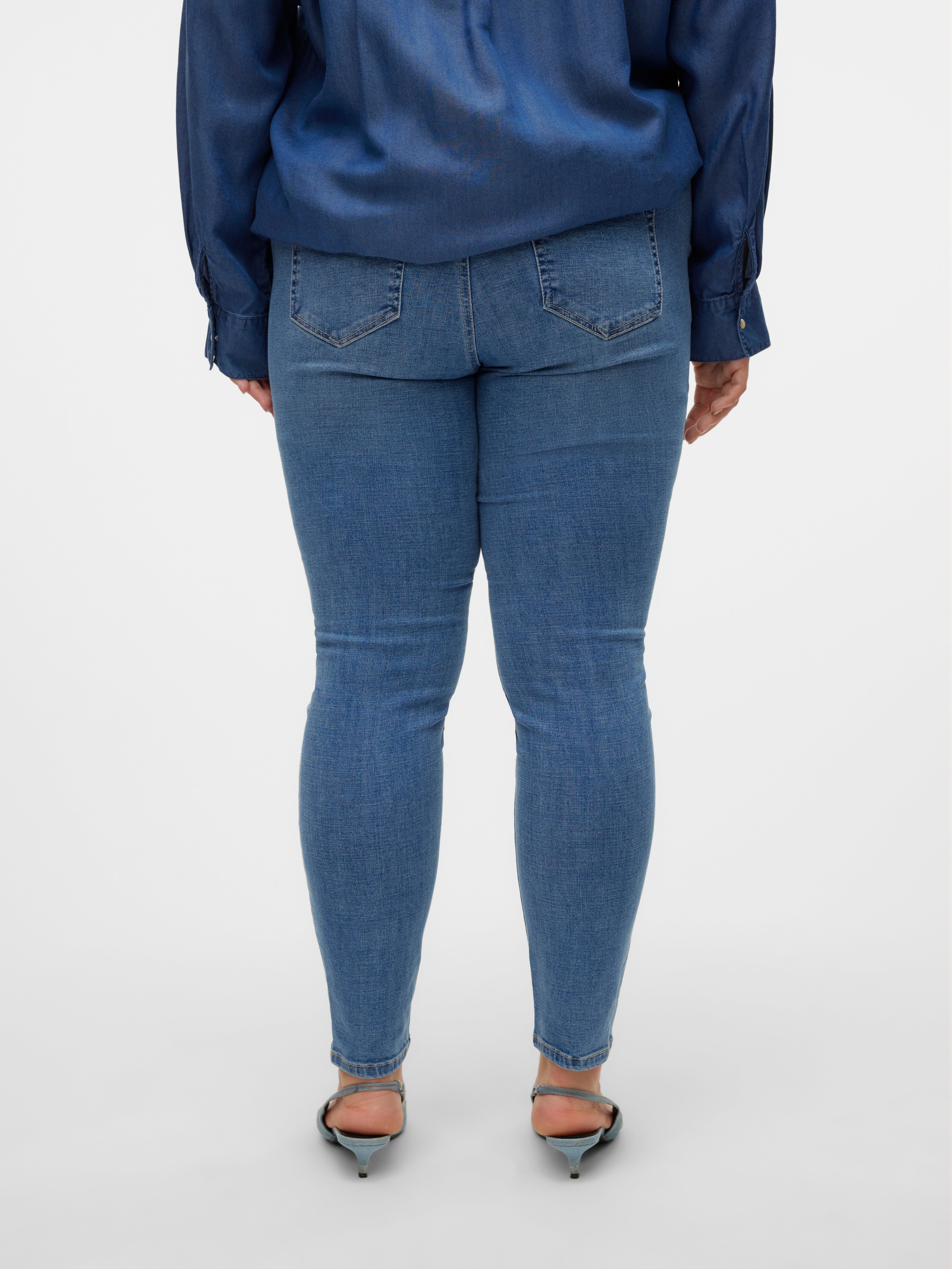 VMCFLASH Mid Rise Skinny Fit Jeans