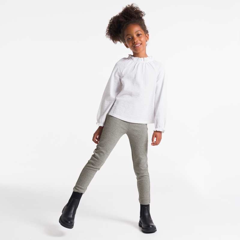Jegging en jersey Milano noir fille