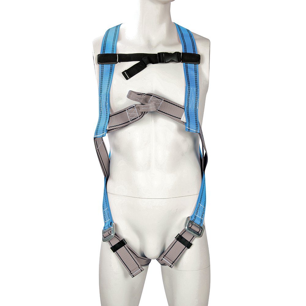Silverline Klettergurt Auffanggurt 2-Punkt-System EN 361