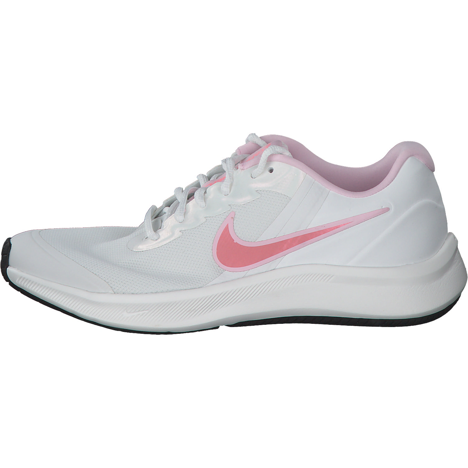 Nike Star Runner 3 DQ0662, Sportschuhe, Damen, summit white/pink gaze-pink fo