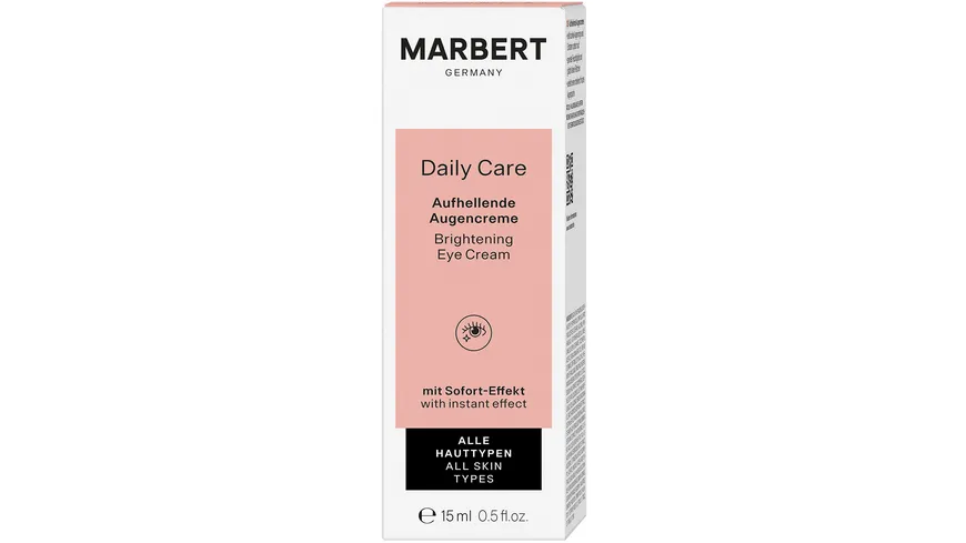 MARBERT Aufhellende Augencreme Daily Care 15 ml